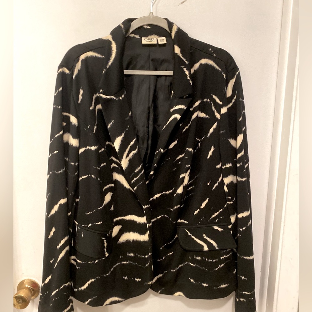 Cato Blazer, partially lined, 22/24